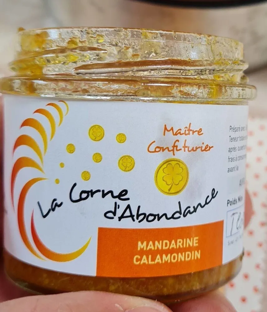 Confiture mandarine calamondin