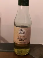 Sirop de menthe verte