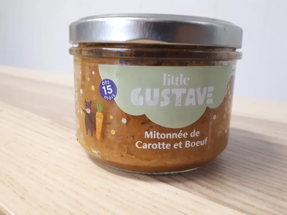 Mitonnée de Carottes et Bœuf - 15 mois