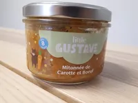 Mitonnée de Carottes et Bœuf - 8 mois