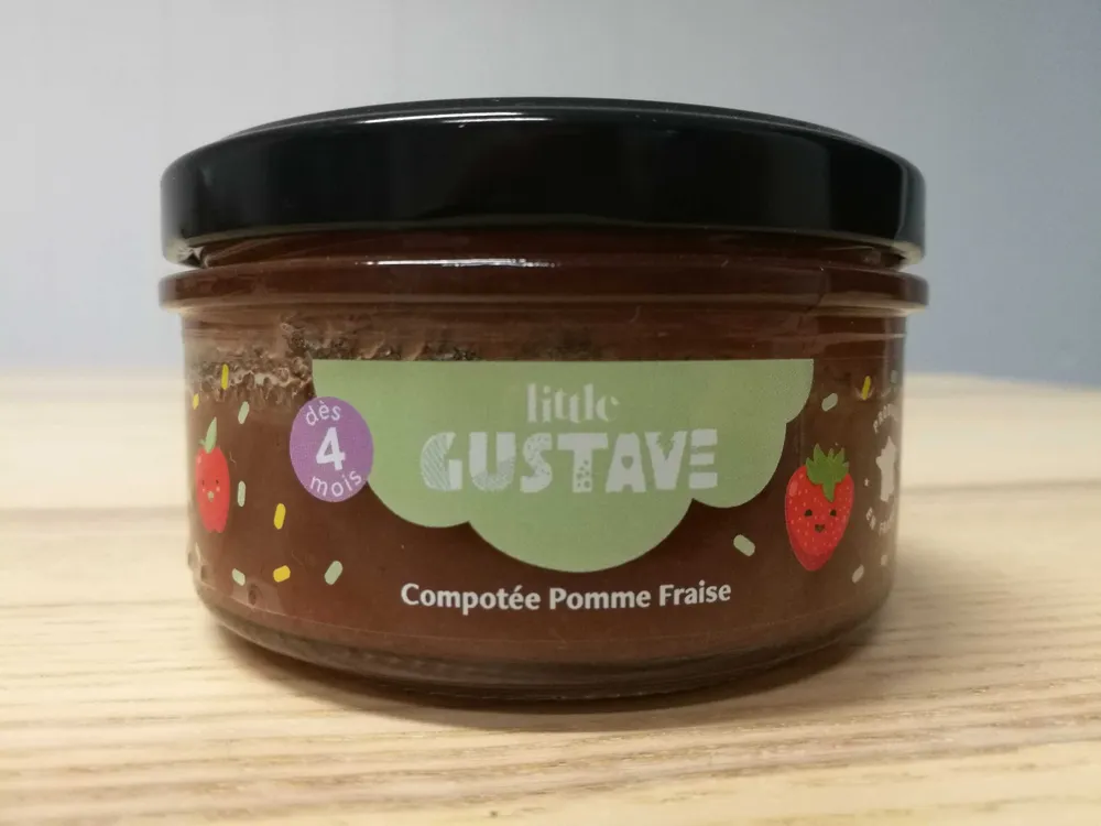 Compotée Pomme Fraise - 4 mois