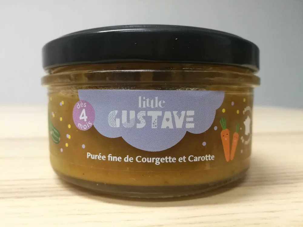 Purée fine de Courgette et Carotte - 4 mois