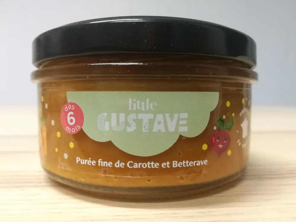 Purée fine de Carotte et Betterave - 6 mois
