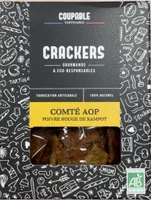 Crackers Comté AOP Poivre rouge de Kampot