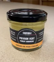 Crème de pos chiche poivron vert et piment Habanero