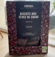 Biscuit aux fèves de cacao