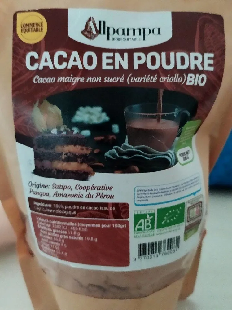 Cacao poudre