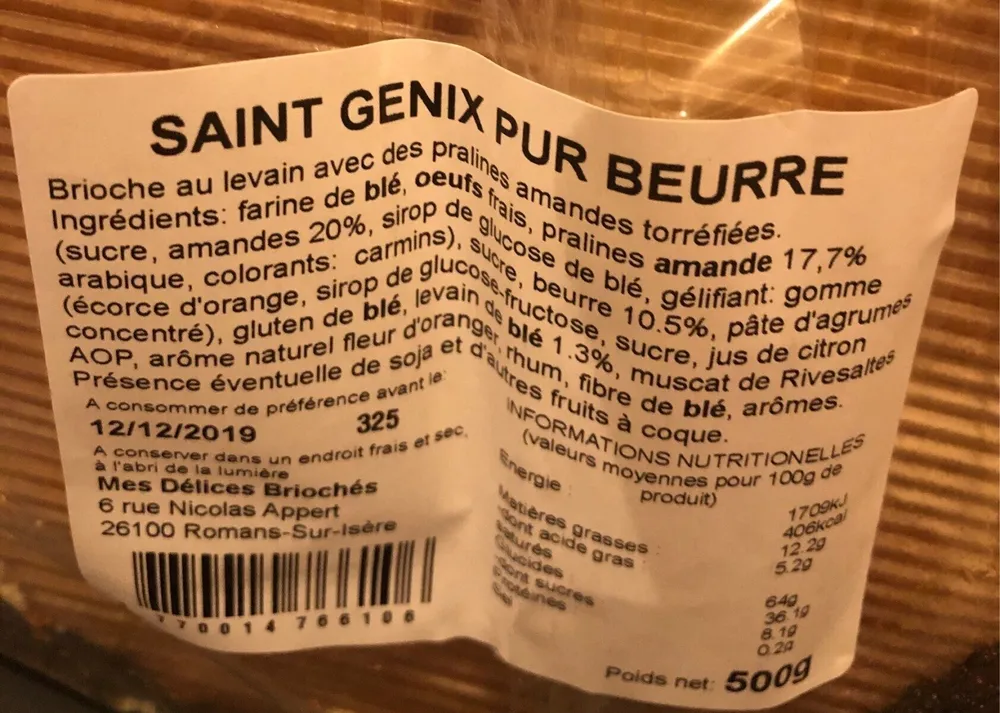 Saint Genix pur beurre
