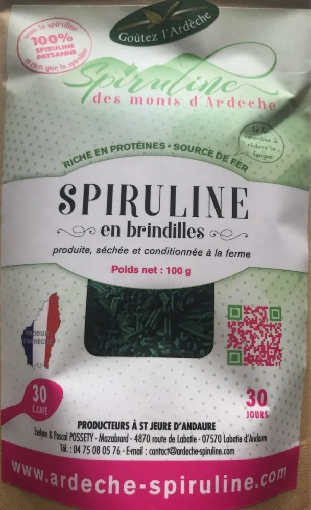 Spiruline en brindille