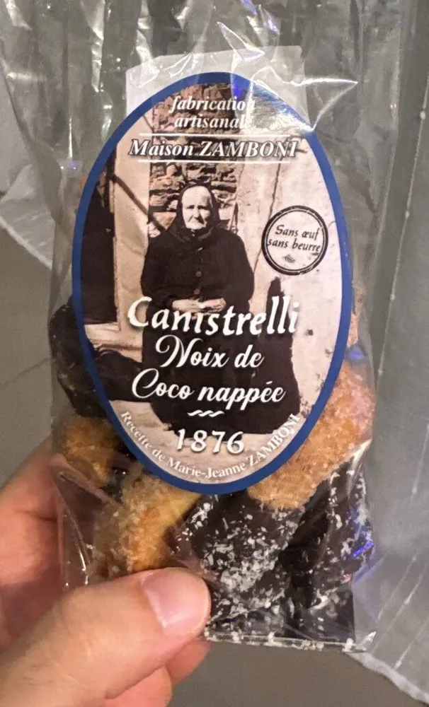 Canistrelli Noix De Coco Napée