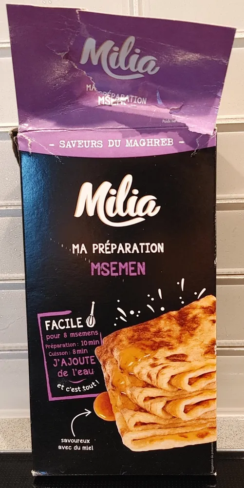 Ma Préparation Msemen