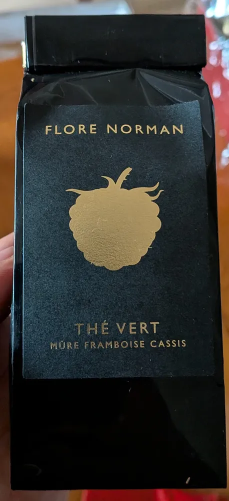 Thé vert mûre framboise cassis