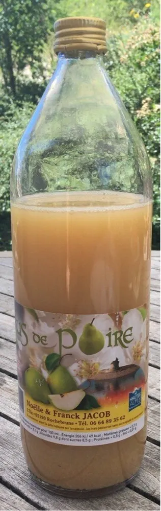 Jus de poire