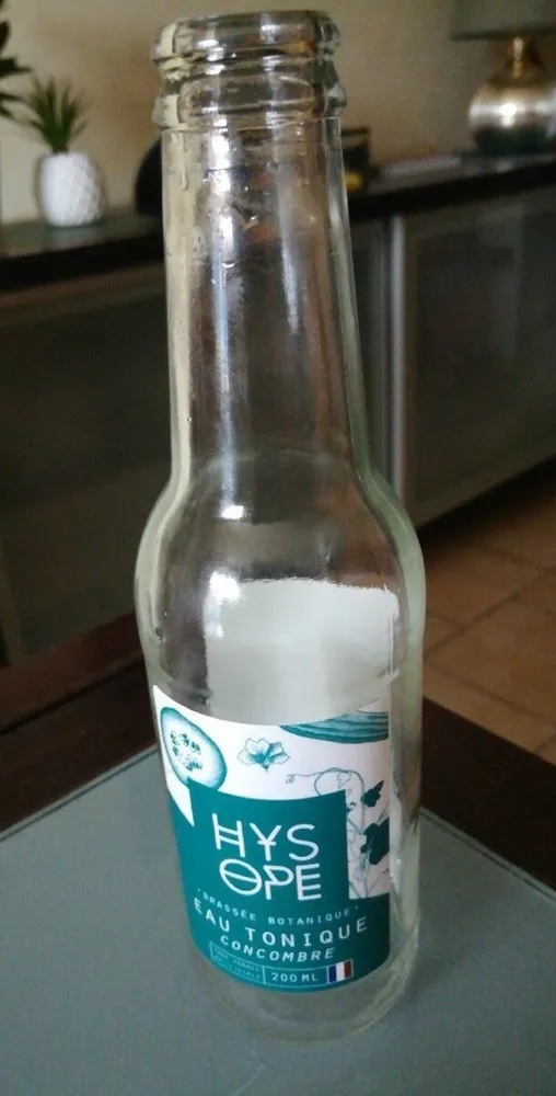 Eau tonique concombre