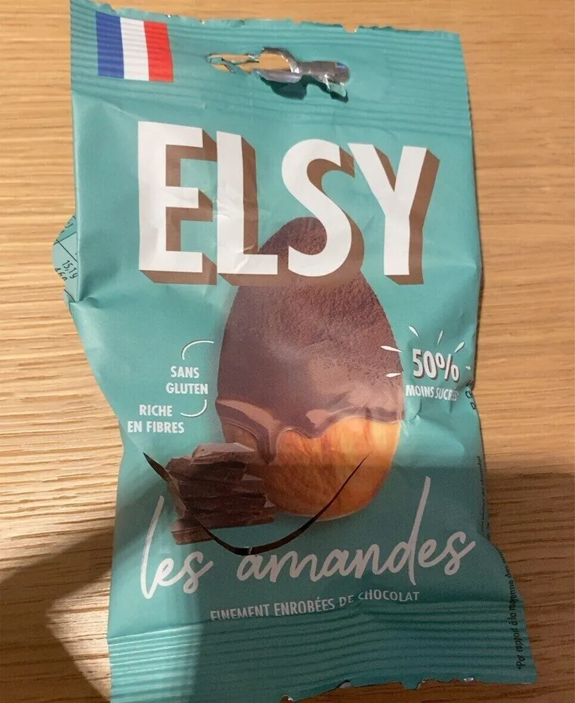 Les amandes enrobées de chocolat
