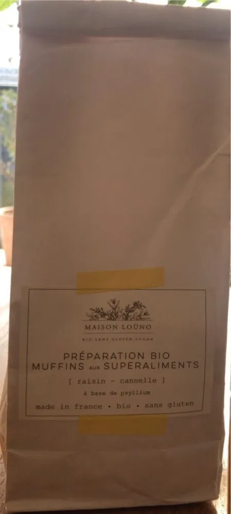 Preoaration bio muffins aux superalilents