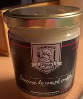 Saucisse de canard confite
