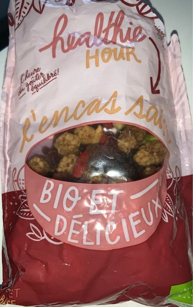 Encas sain bio et delicieux