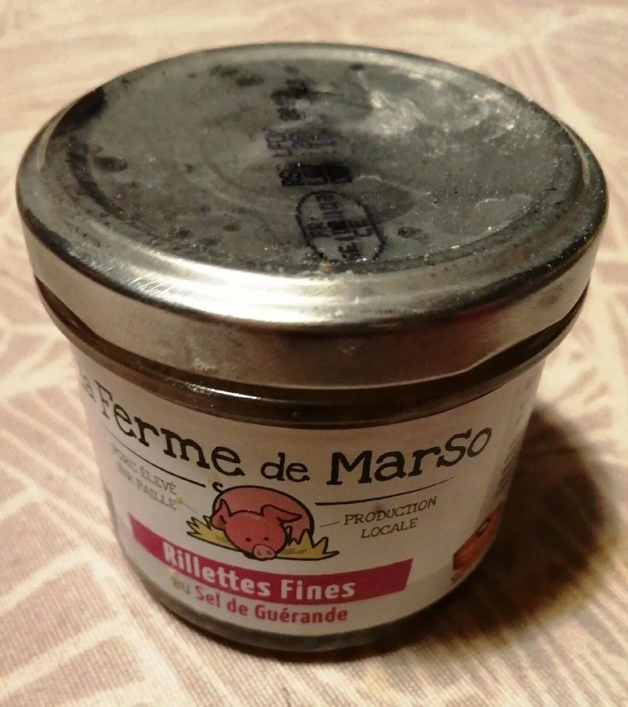 Rillete fine au sel de guerande