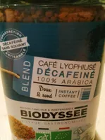 Café lyophilisé décaféiné