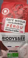 Café moulu Biodyssee Pérou