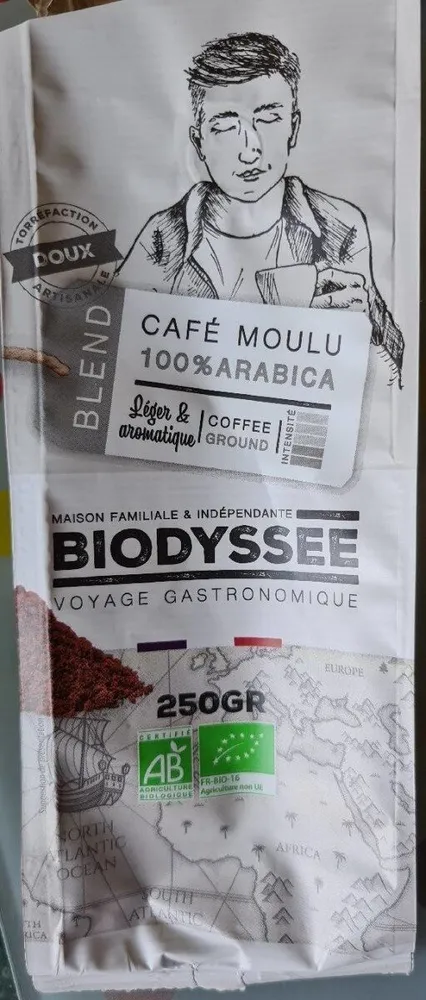 Café moulu 100% arabica