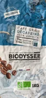 Café grain décaféiné