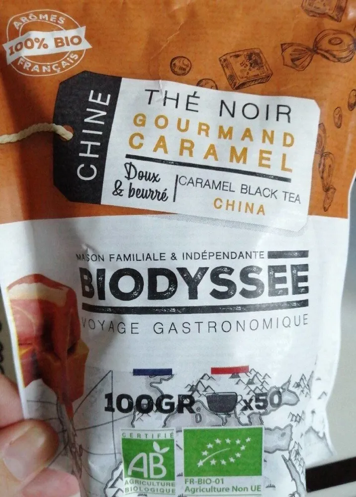 Biodyssee caramel thé noir