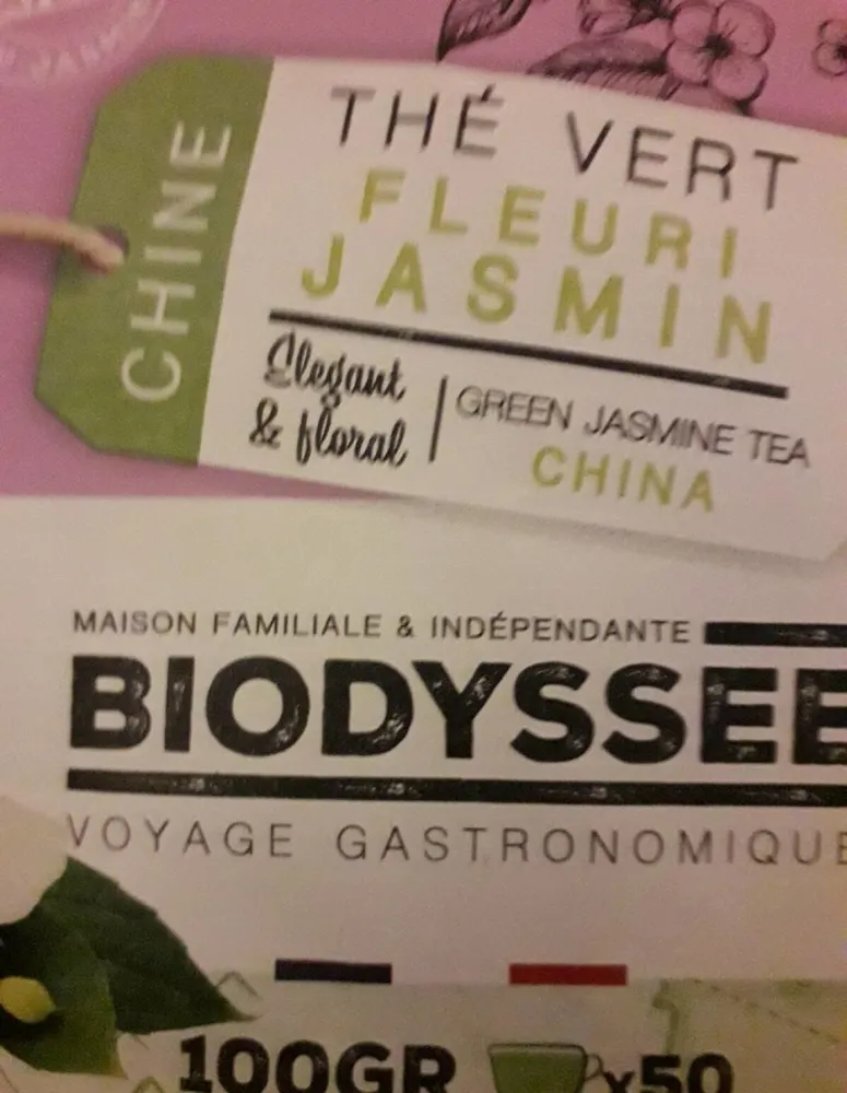 Thé vert fleuri jasmin