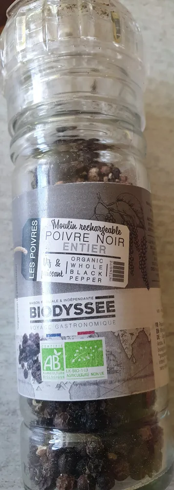 poivre noir entier