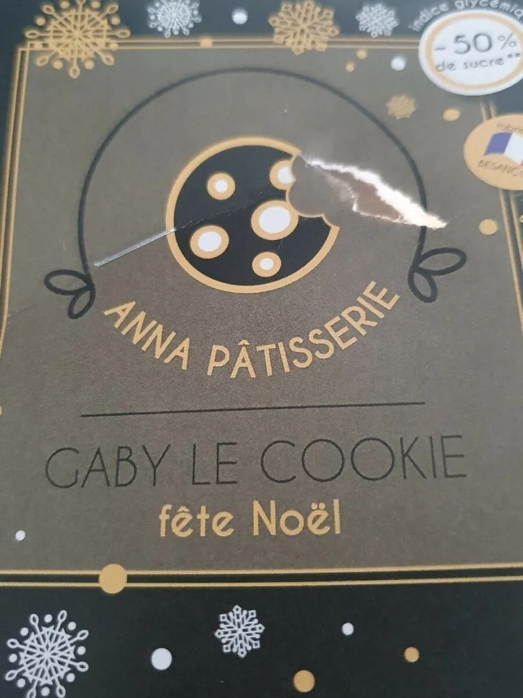 Gaby le cookie fête Noël
