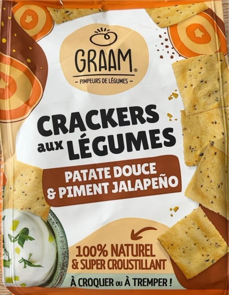 Crackers aux légumes
