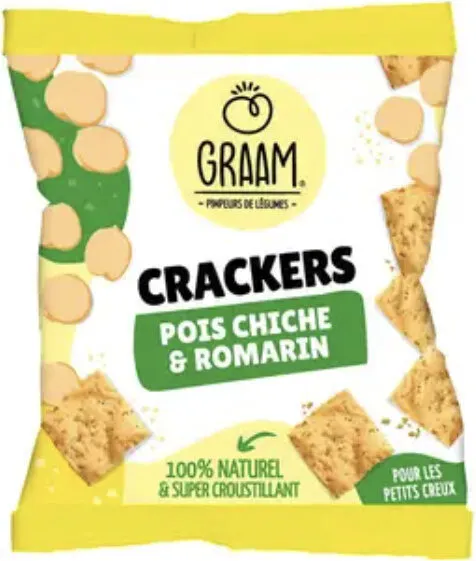 Crackers Pois Chiche & Romarin
