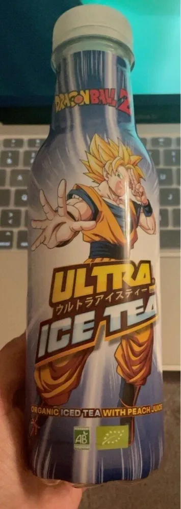 Ultra ice tea organic iced tea with peach juice