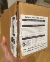 Burger vegan bio