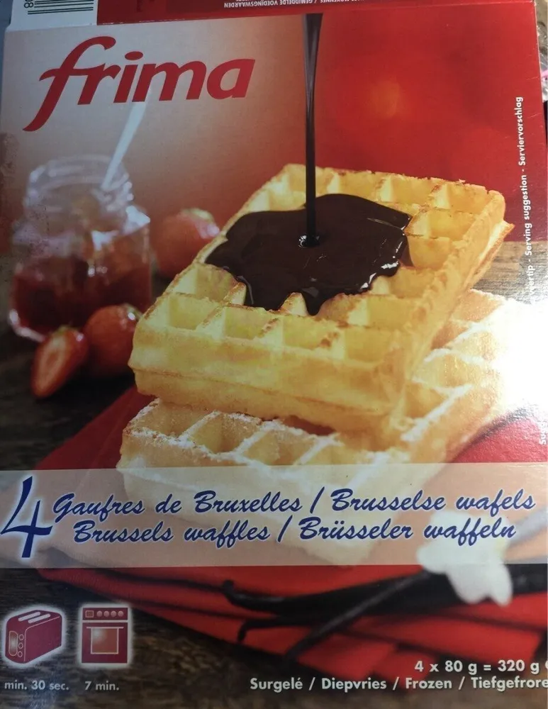 Gaufres de bruxelles