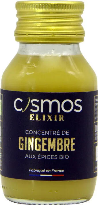 Boisson Concentré de Gingembre aux Épices Bio