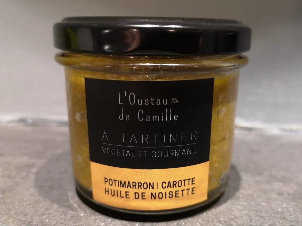 Potimarron, Carotte, huile de noisette