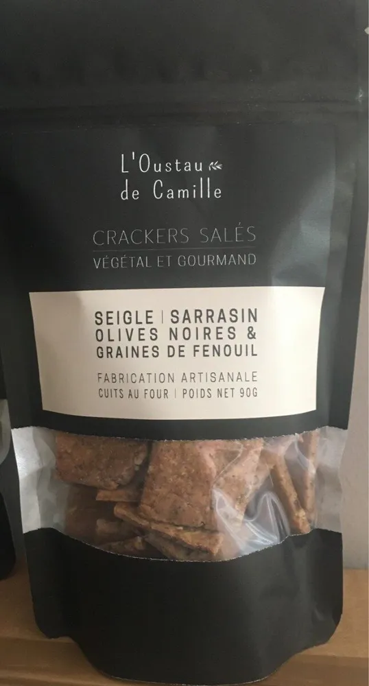Crackers sales bio seigle sarrasin