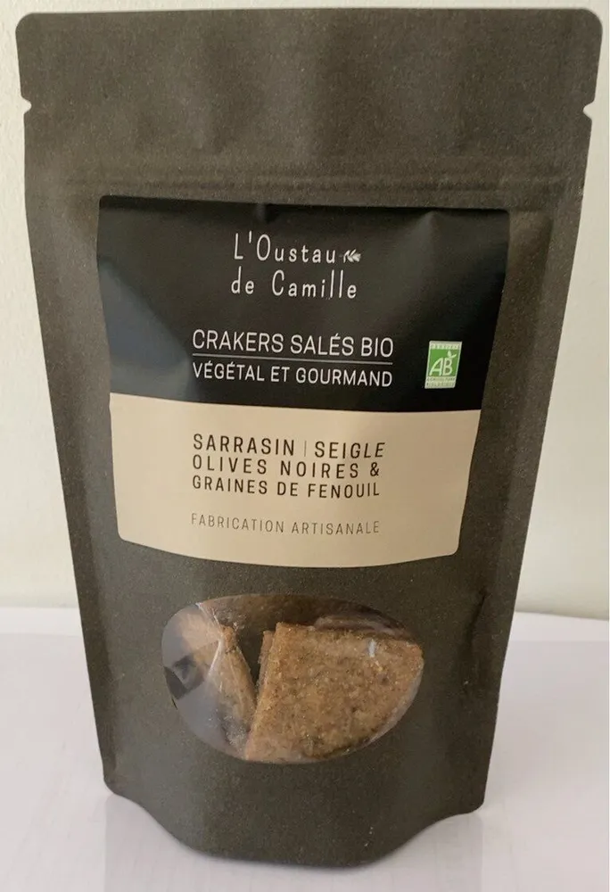 Crackers salés Bio sarrasin seigle