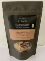 Crackers sales Bio petit épeautre et chataigne