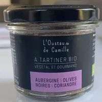 A Tartiner Bio aubergine et olives noires