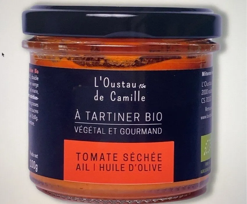 A Tartiner Bio Tomate sechee ail huile d’olive