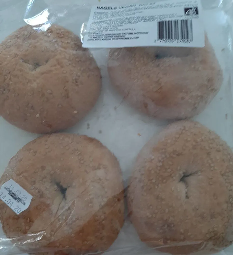 Bagels véganes bio