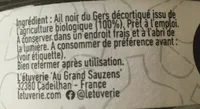 Ail NoirBiologique