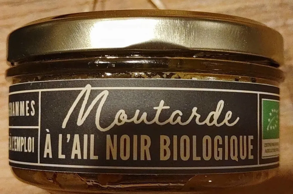 Moutarde à l'ail noir