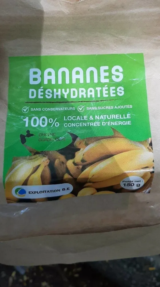 Bananes déshydratées