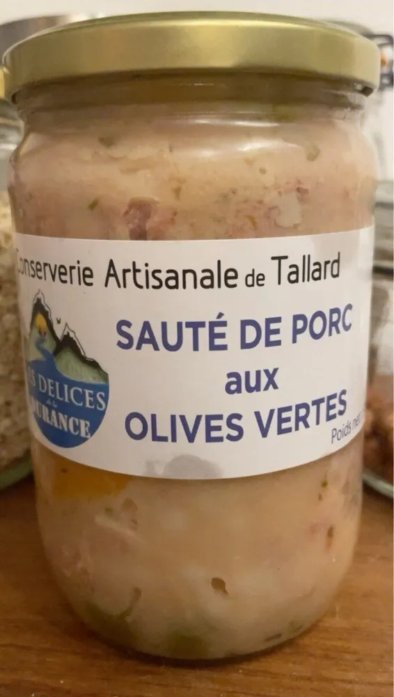 Sauté de proc aux olives vertes