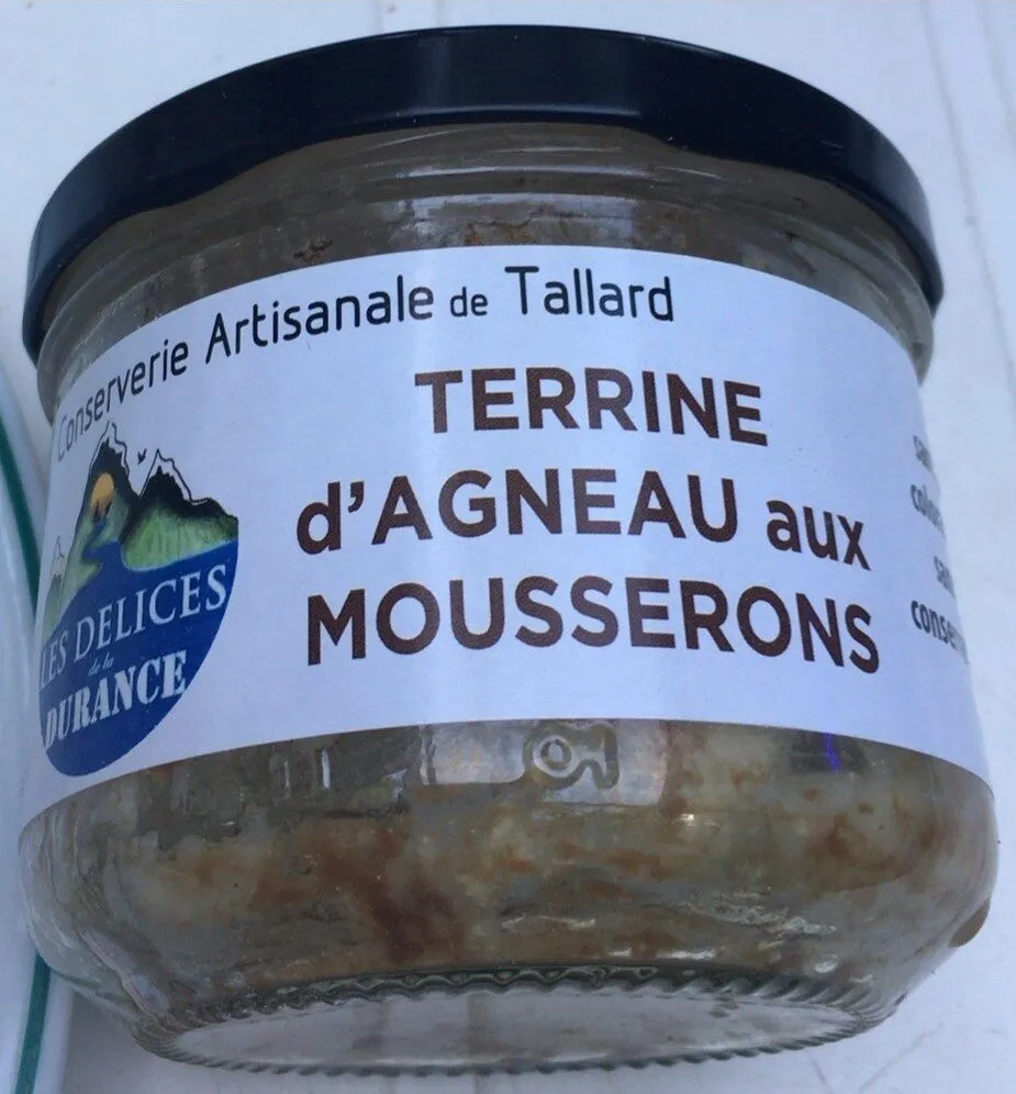 Terrine d’agneau aux mousserons