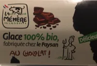 Glace 100% bio au chocolat